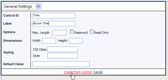 Ebook Review - Creating the "Title" Text Box