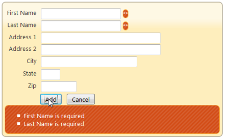 Sample DotNetNuke (DNN) form